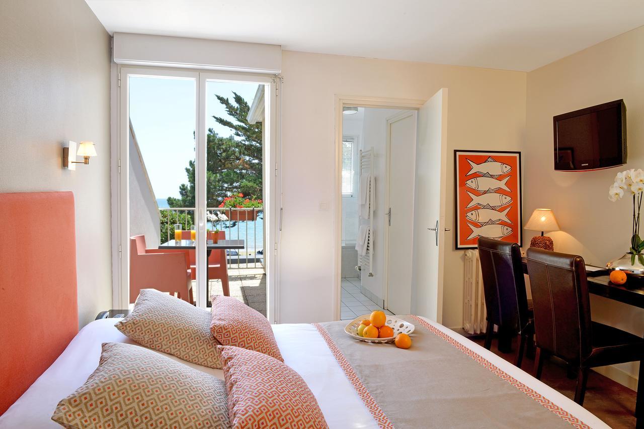 Logis Hotel De La Pointe Du Cap Coz Fouesnant Exteriör bild